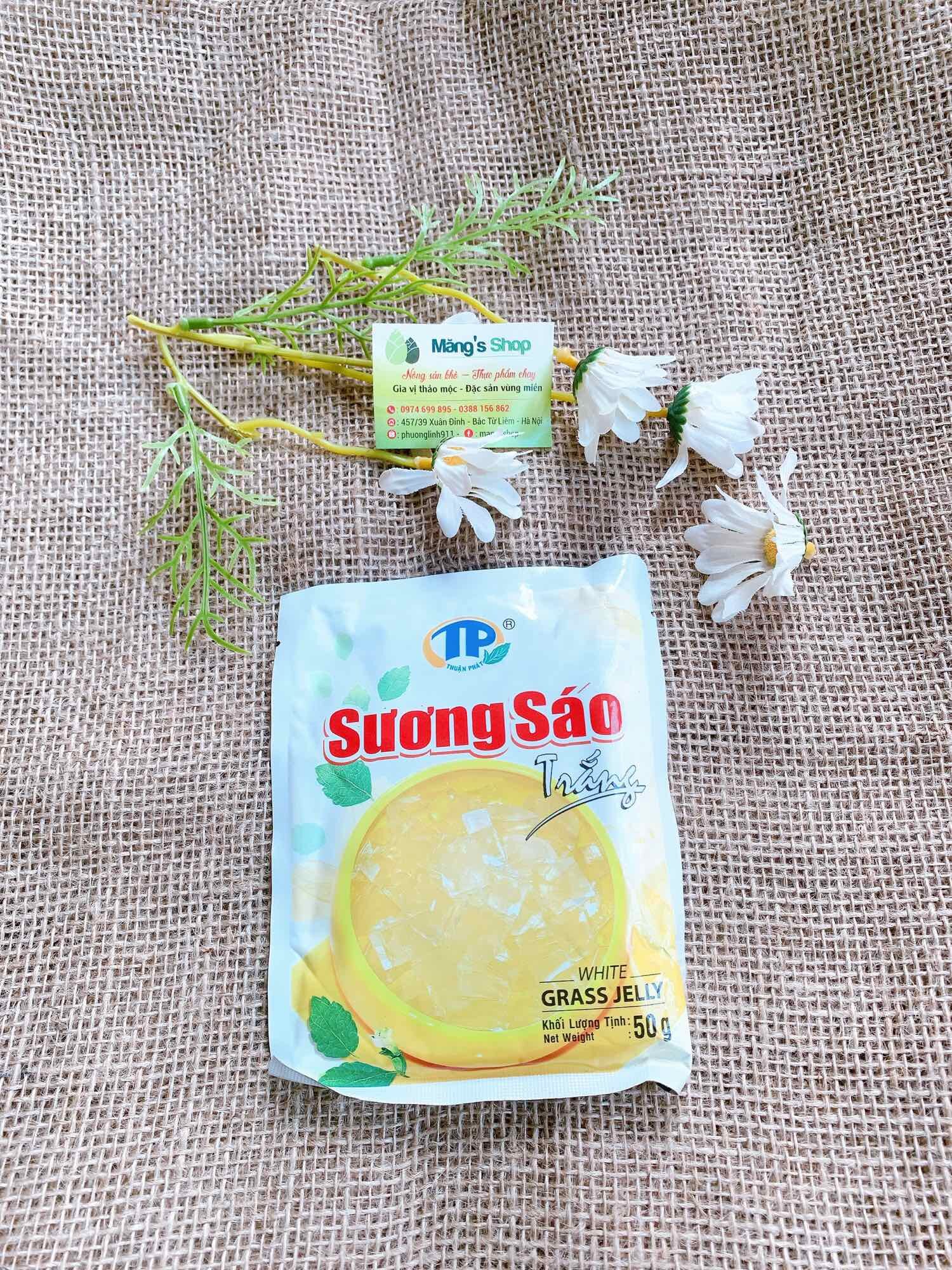 Bột sương sáo trắng thuận phát gói 50g