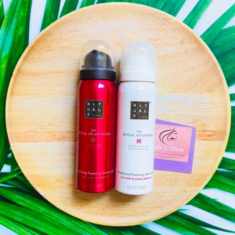 Sữa tắm tạo bọt cao cấp Rituals The Ritual of Sakura Foaming Shower Gel 50ml