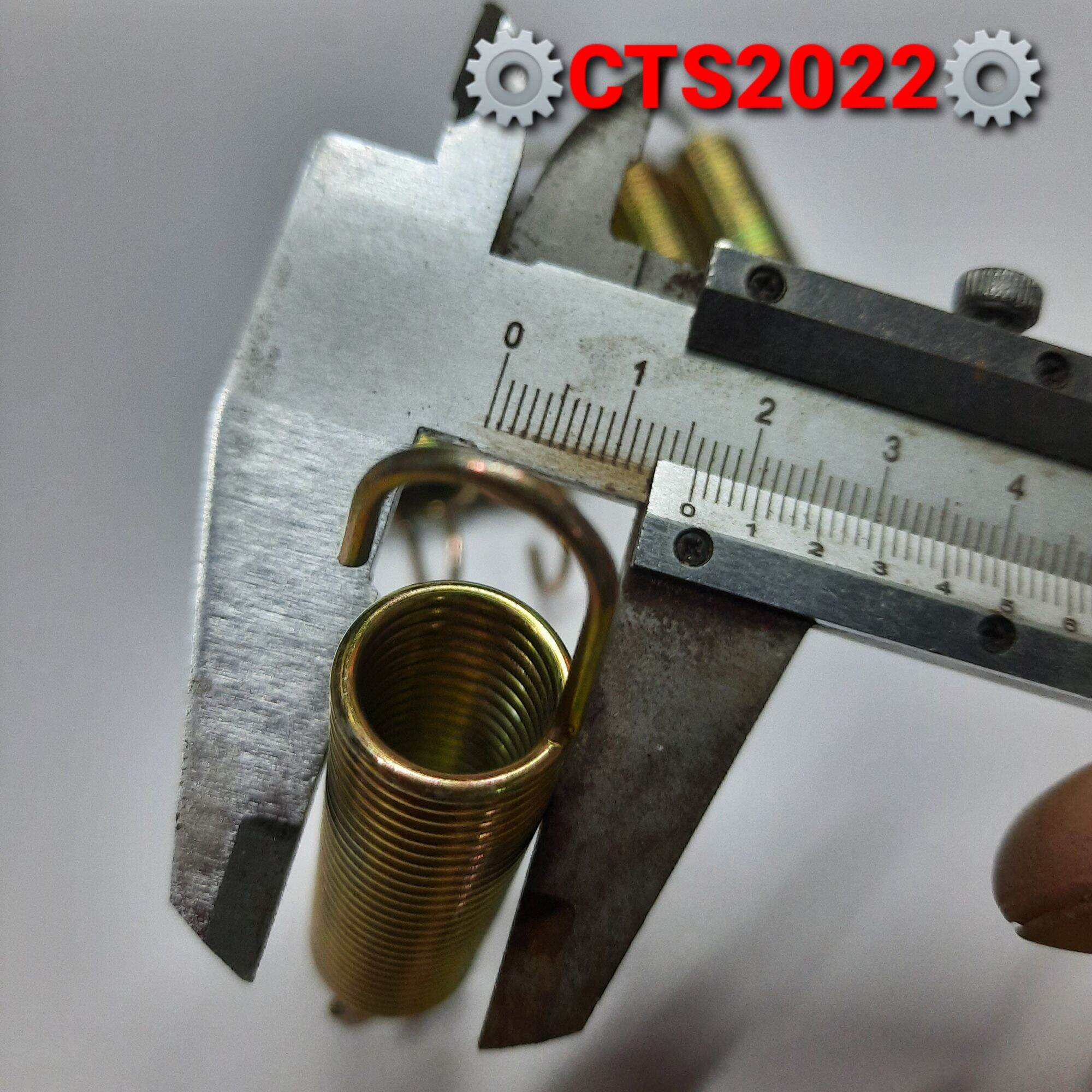 Lò xo kéo phi 16 dài 90mm sợi 1.8mm