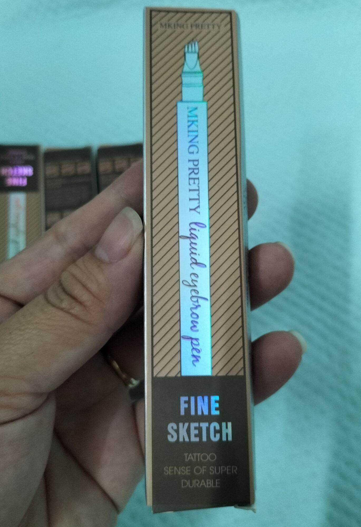 Chì kẻ mày phẩy sợi 4D-không lem ,không trôi