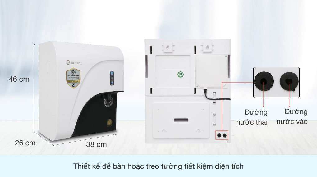 Máy lọc nước RO AOSmith C1 4 lõi