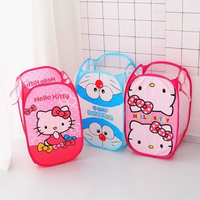Sọt vải lưới Hello Kitty