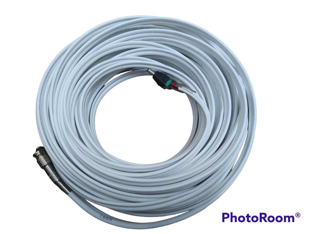 144m dây tín hiệu lắp camera kèm dây nguồn bấm sẵn 2 đầu