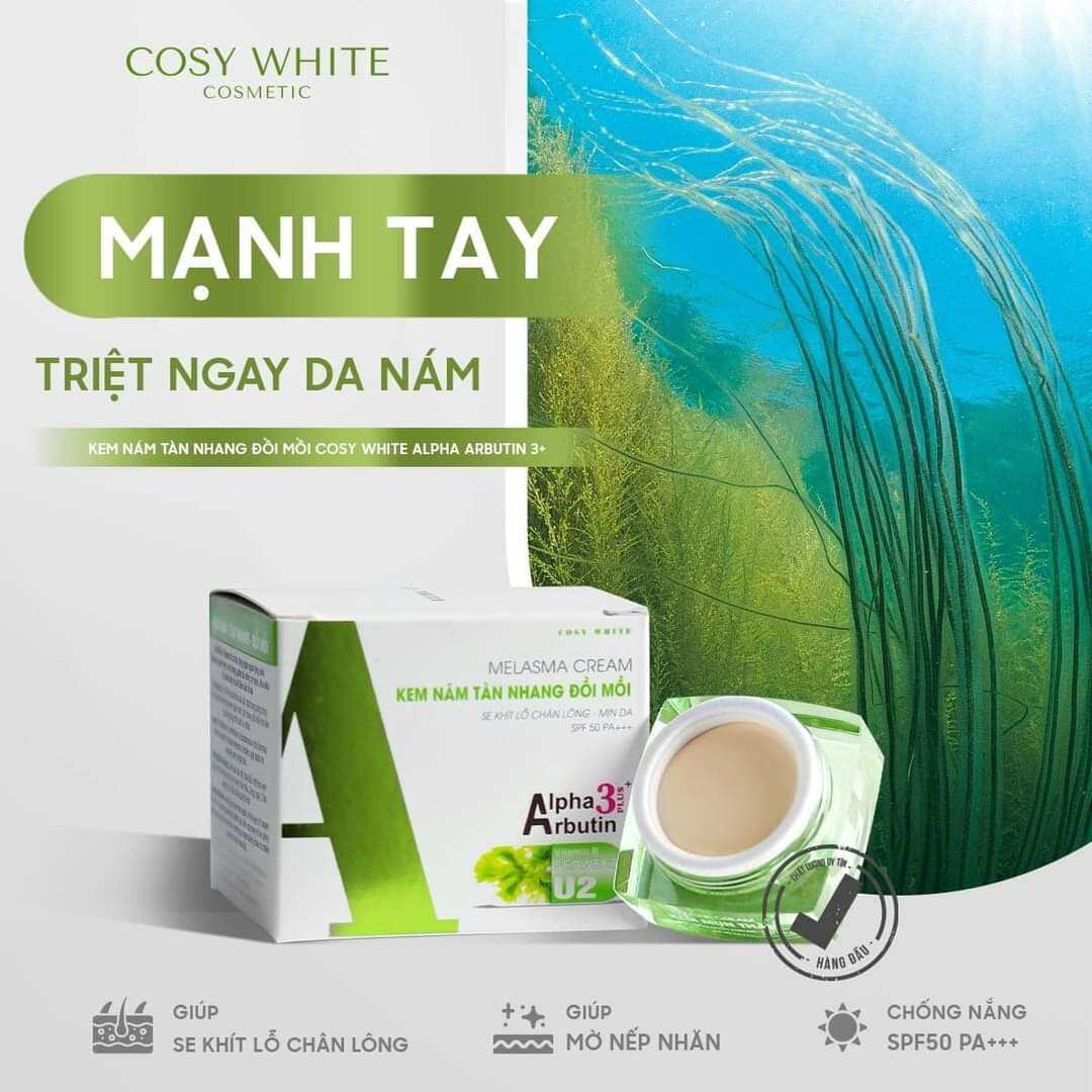 Kem Alpharbutin nám tàn nhang đồi mồi 20g