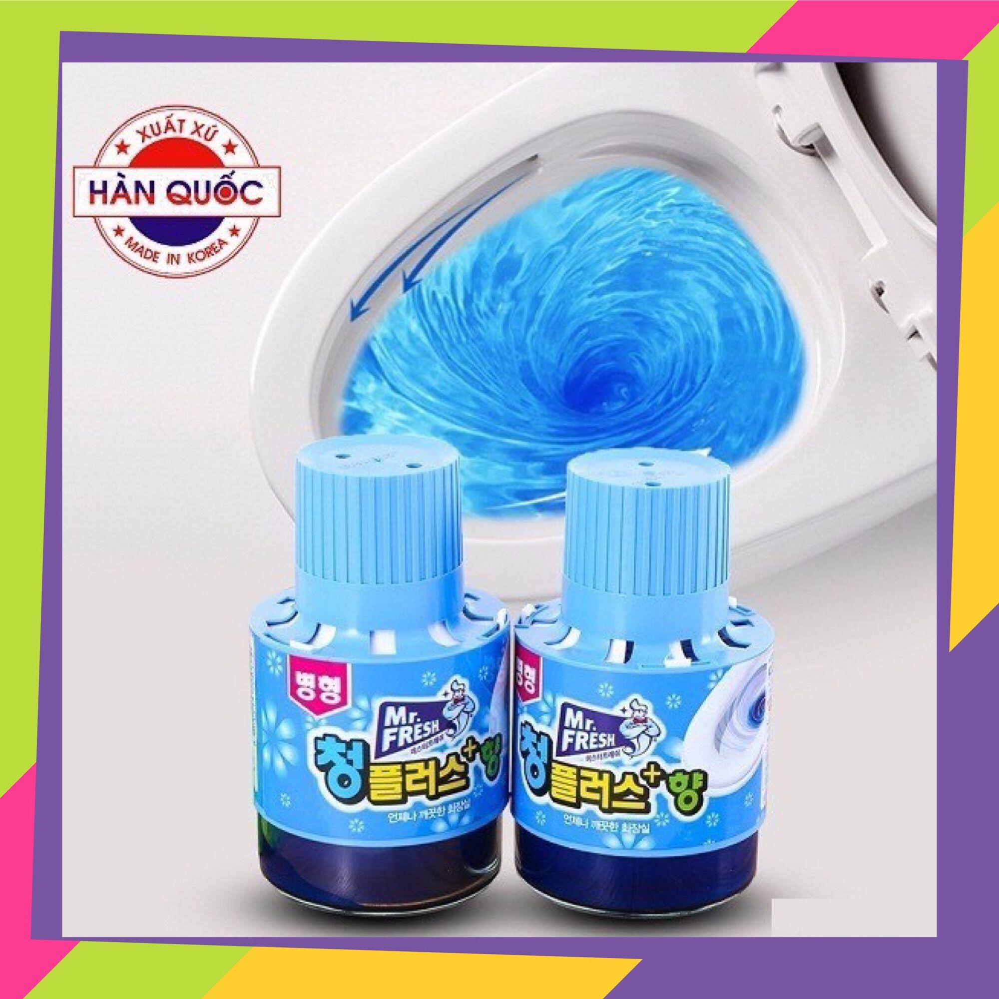 Cốc Thả Bồn Cầu - Hàn Quốc Mr Fresh