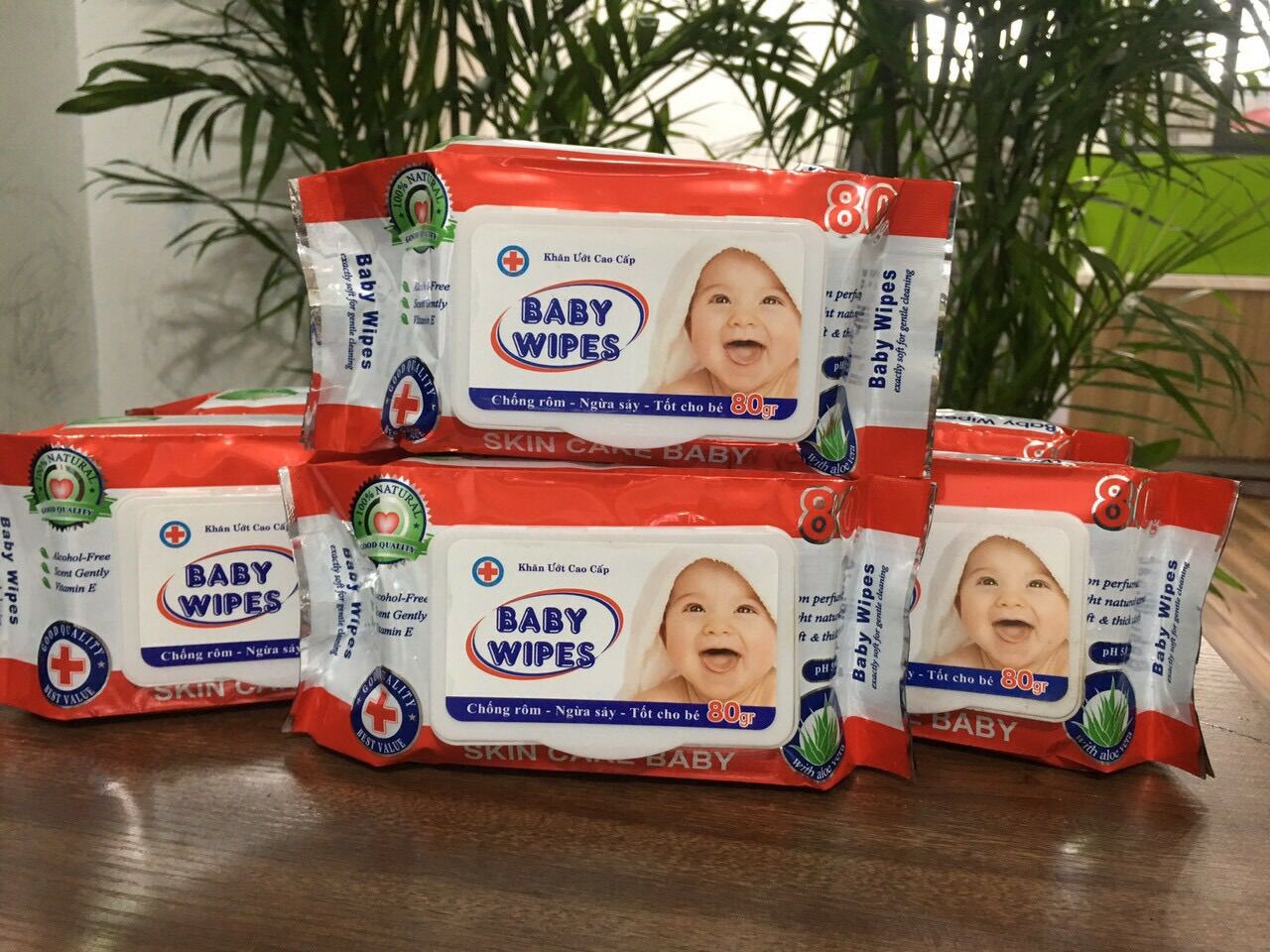 Khăn ướt Baby Wipes gói 80 tờ