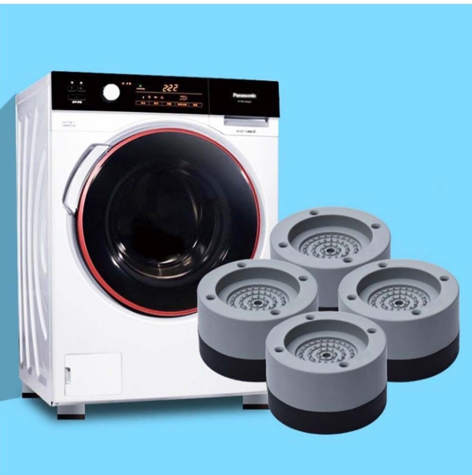 BỘ 4 ĐẾ KÊ MÁY GIẶT SILICON CHỐNG RUNG