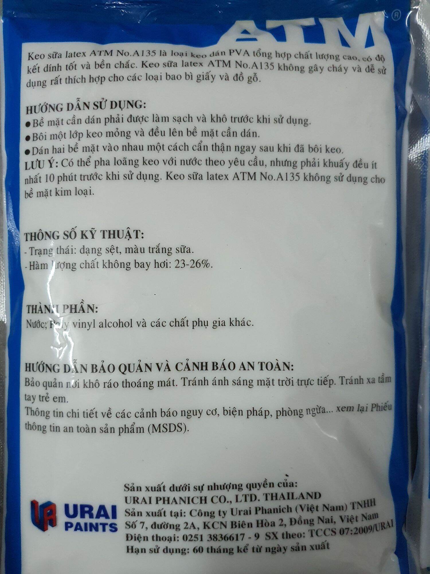 keo sữa ATM dán giấy dán tường, dán gỗ...