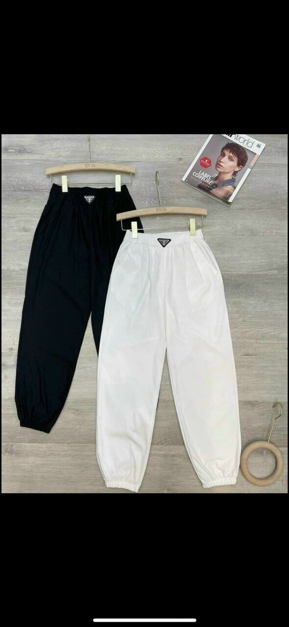 Quần jogger bo gấu MIE quần tập dance thể thao chất đũi