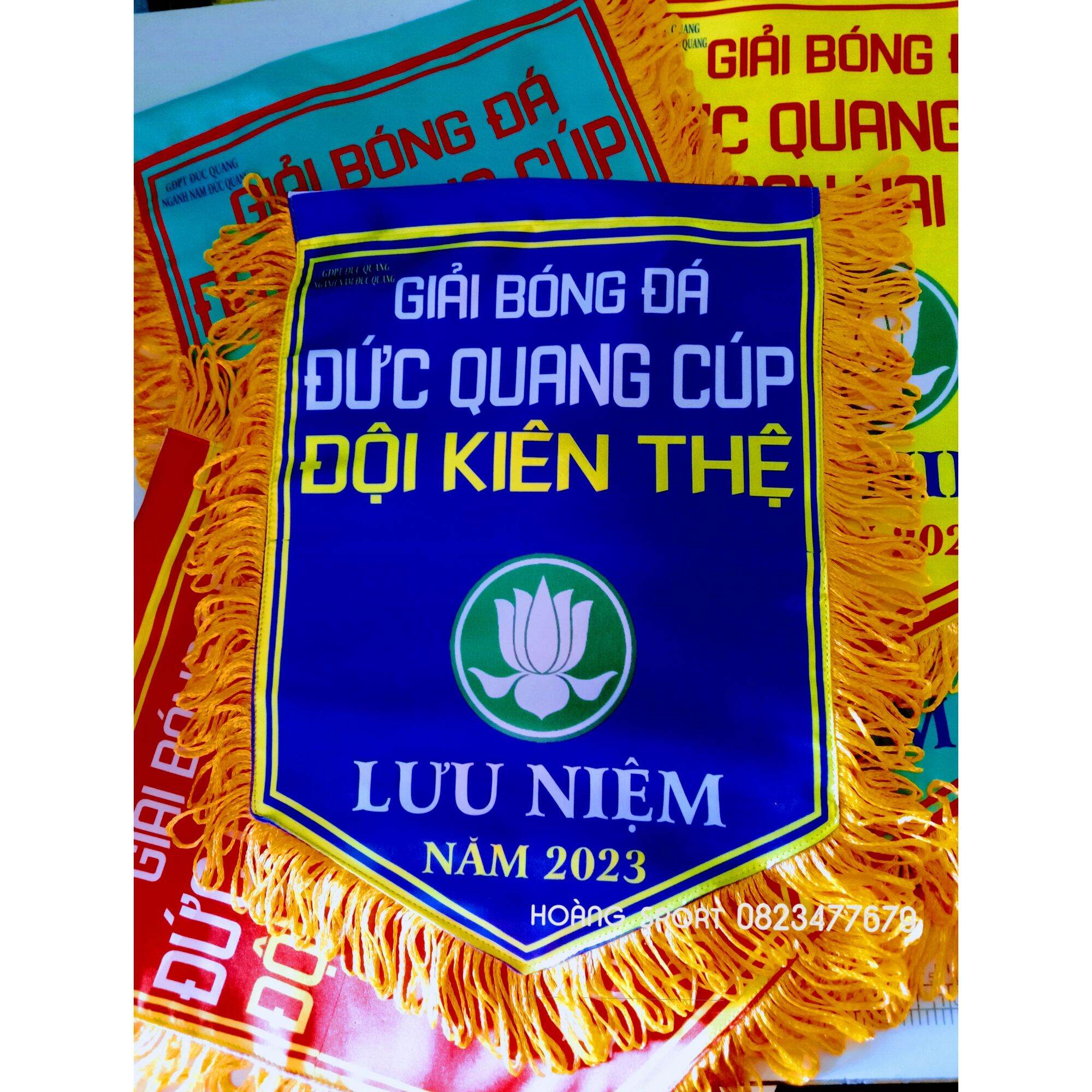 cờ lưu niệm in theo yêu cầu
