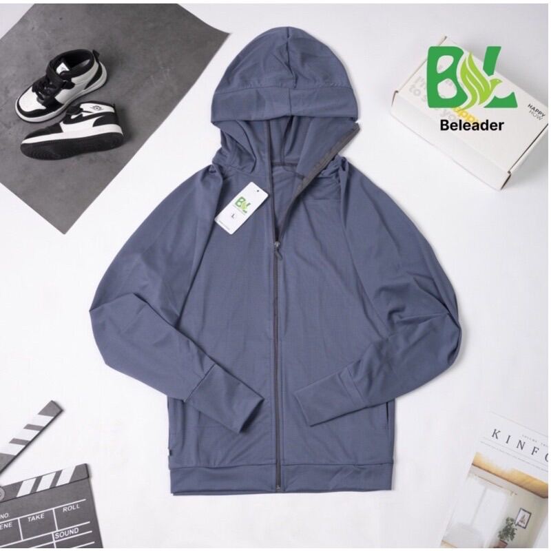 Áo chống nắng Nam thông hơi,cổ cao túi khoá