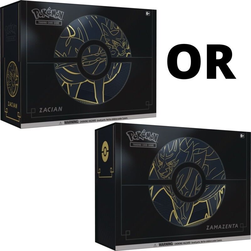 Hộp elite trainer box pokemon tcg: zamazenta - zacian plus