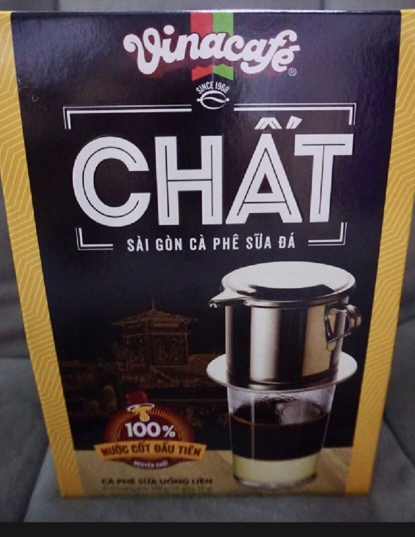 cafe vinacafe chất hộp 10 gói x 29g