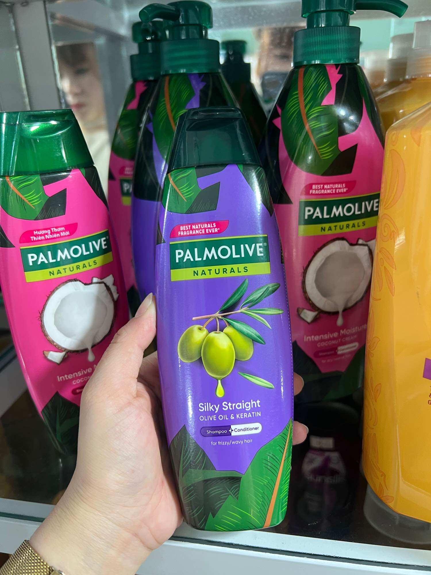 Dầu gội dừa & oliu Palmolive 180ml &600ml
