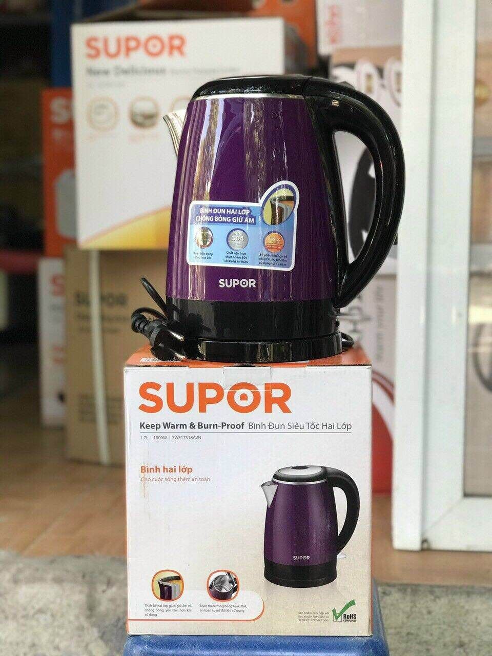 Ấm đun siêu tốc/ Bình đun siêu tốc Supor SWF17S18AVN - 1.7L