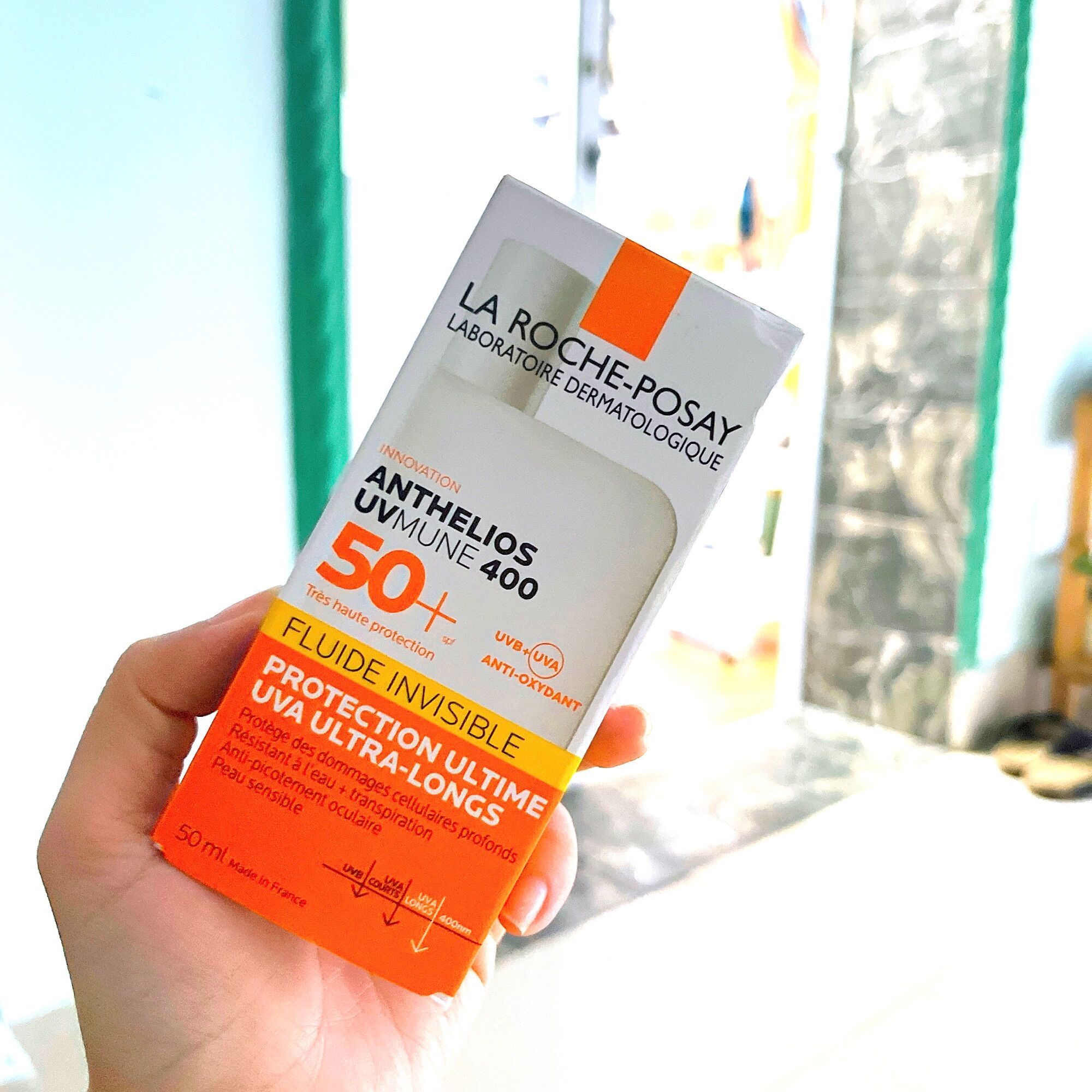 Kem chống nắng la roche - posay anthelios fluide invisible spf50+ pa++++