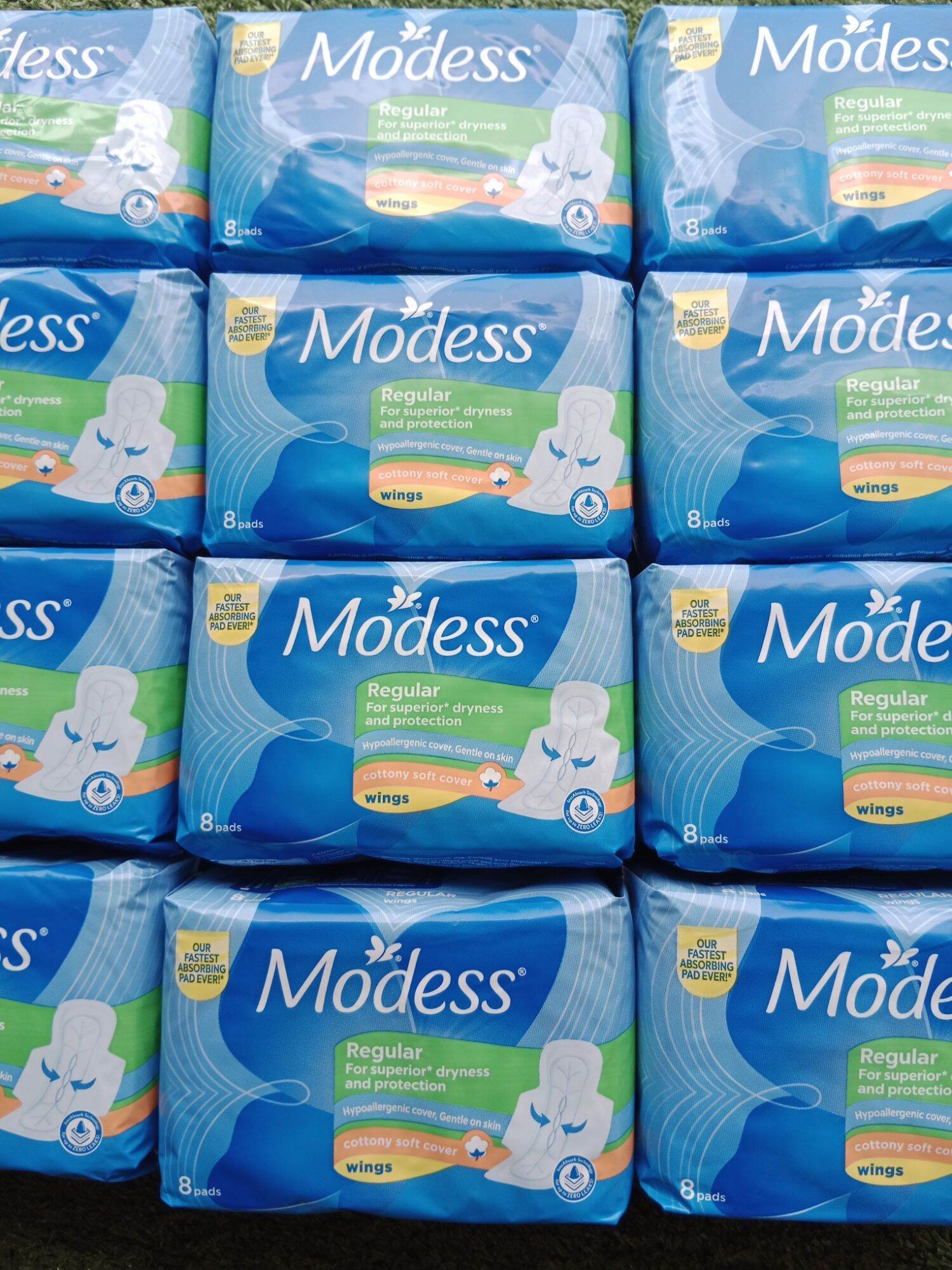 Băng vệ sinh chu kỳ Modess 8 miếng Thái Lan có cánh