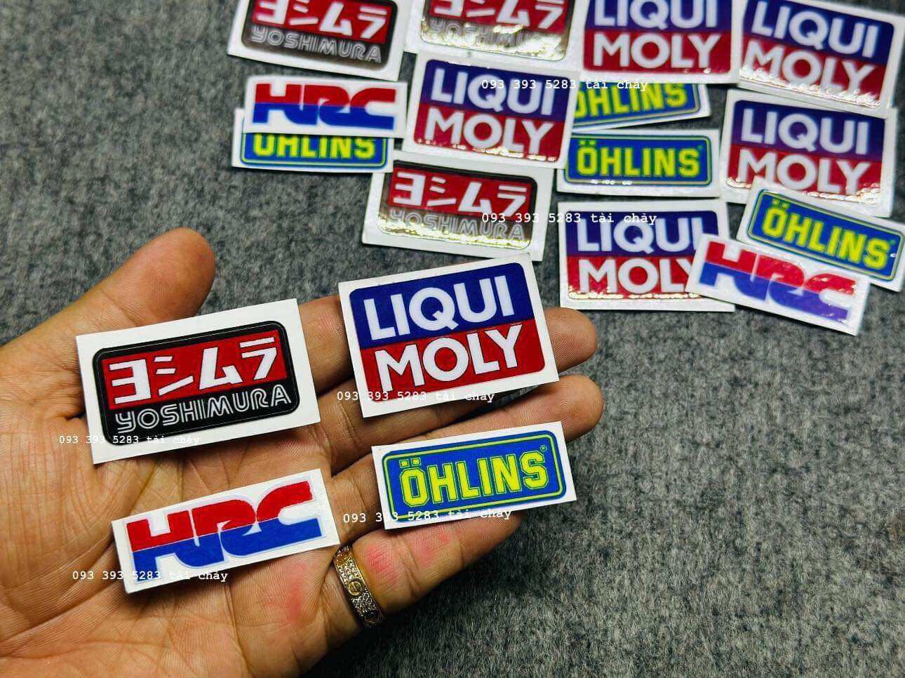[ 1 MIẾNG ] TEM DECAL DÁN CHÂN PHUỘC SAU