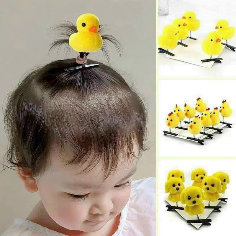 Kẹp Tóc Gà Con Dễ Thương Ngộ Nghĩnh