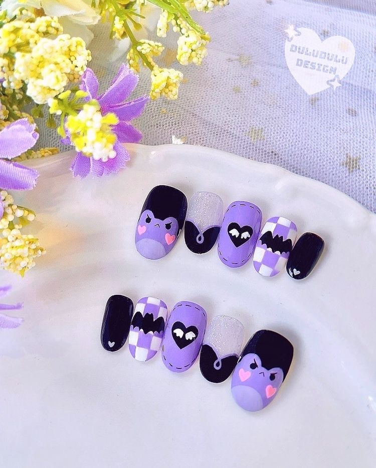 combo nail của khách