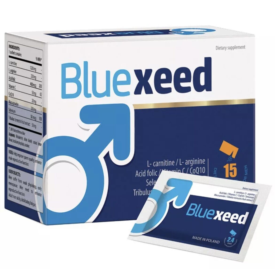 Bluexeed hỗ trợ sức khỏe cho nam giới