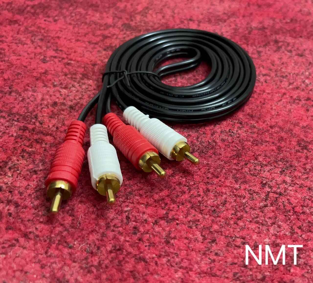 1.8m/3m/5m/10m/20m DÂY AV 2 RA 2 đen tốt