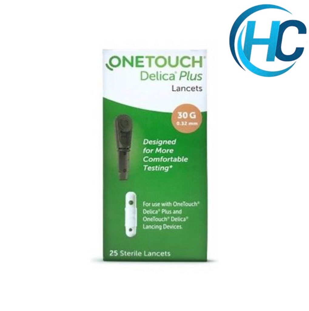 [CHÍNH HÃNG] Kim lấy máu One Touch Delica (25 kim)