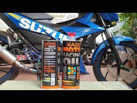 NHỚT XE MÁY XADO RACING 22.2 LON 1L