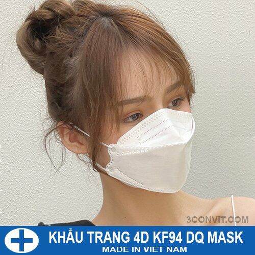 Túi 10 chiếc khẩu Trang 4 Lớp 4D KF94 Mask