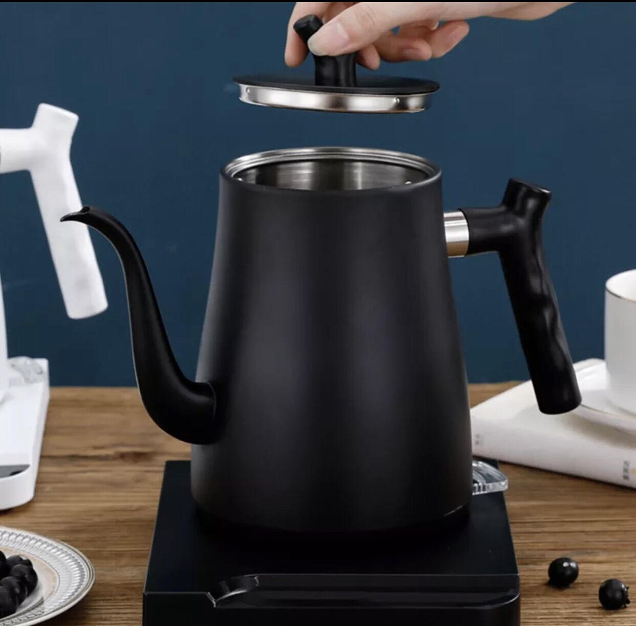 [siêu hot] Ấm đun nước siêu tốc drip pour over V60 nội Trung 1000 ml