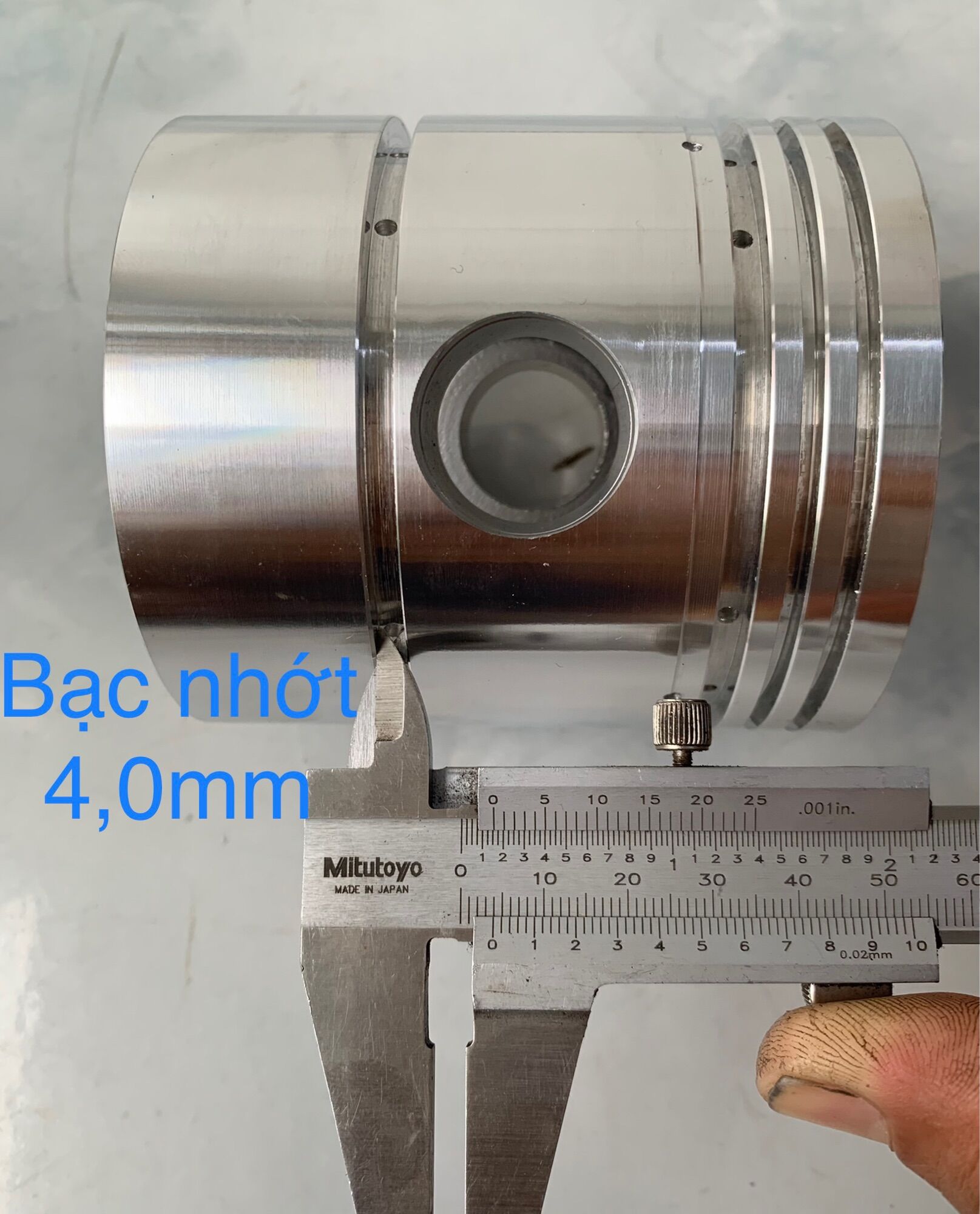 piston 90mm Meiji máy nén khí