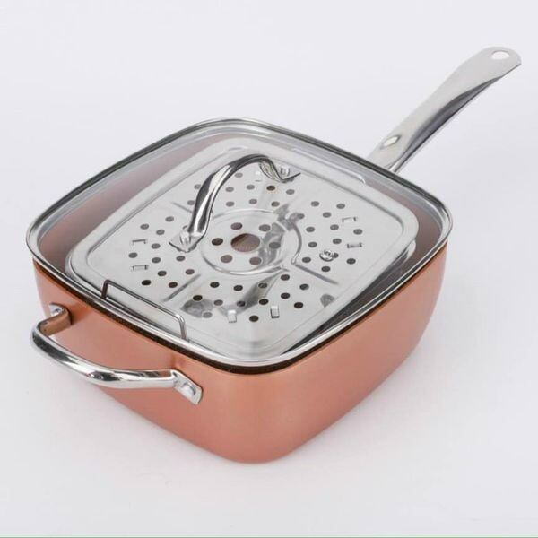 CHẢO VUÔNG CHỐNG DÍNH ĐÁY TỪ 24CM