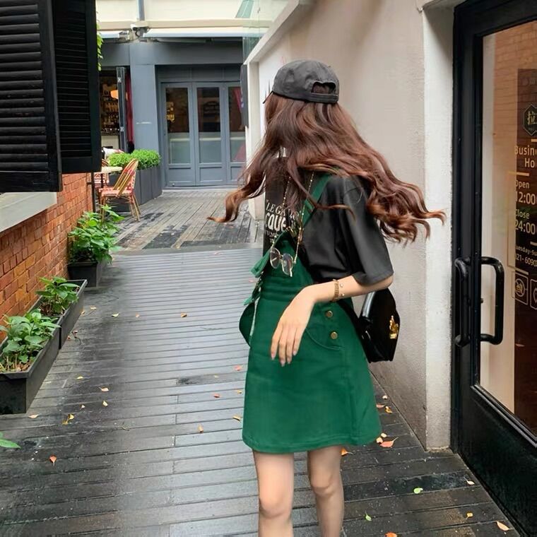 sét quần áo yếm cá tính