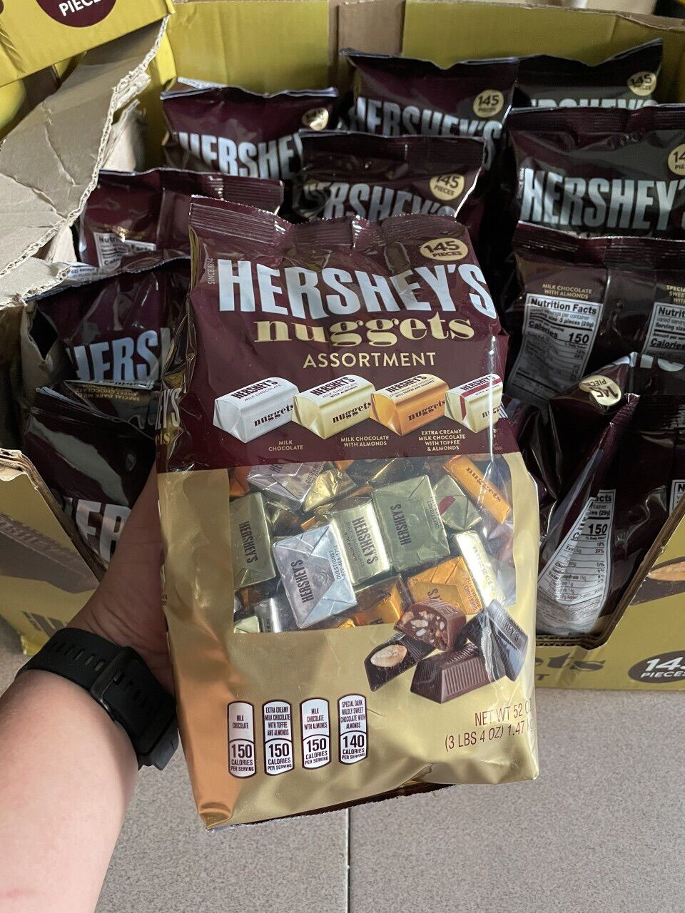 Socola hershey mix vị 1.47kg date 11/2022