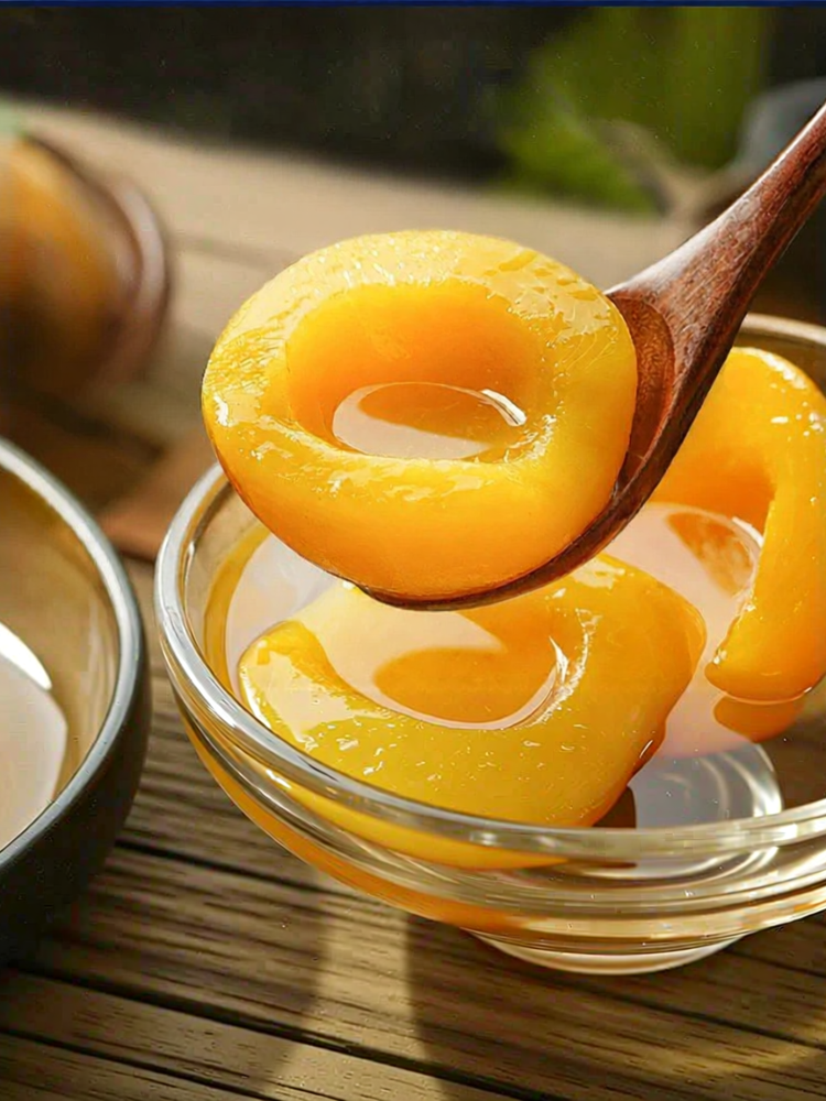 YIFANGYOUTA | Peach Canned Không Chất Bảo Quản Cấp Cao Tươi Mới