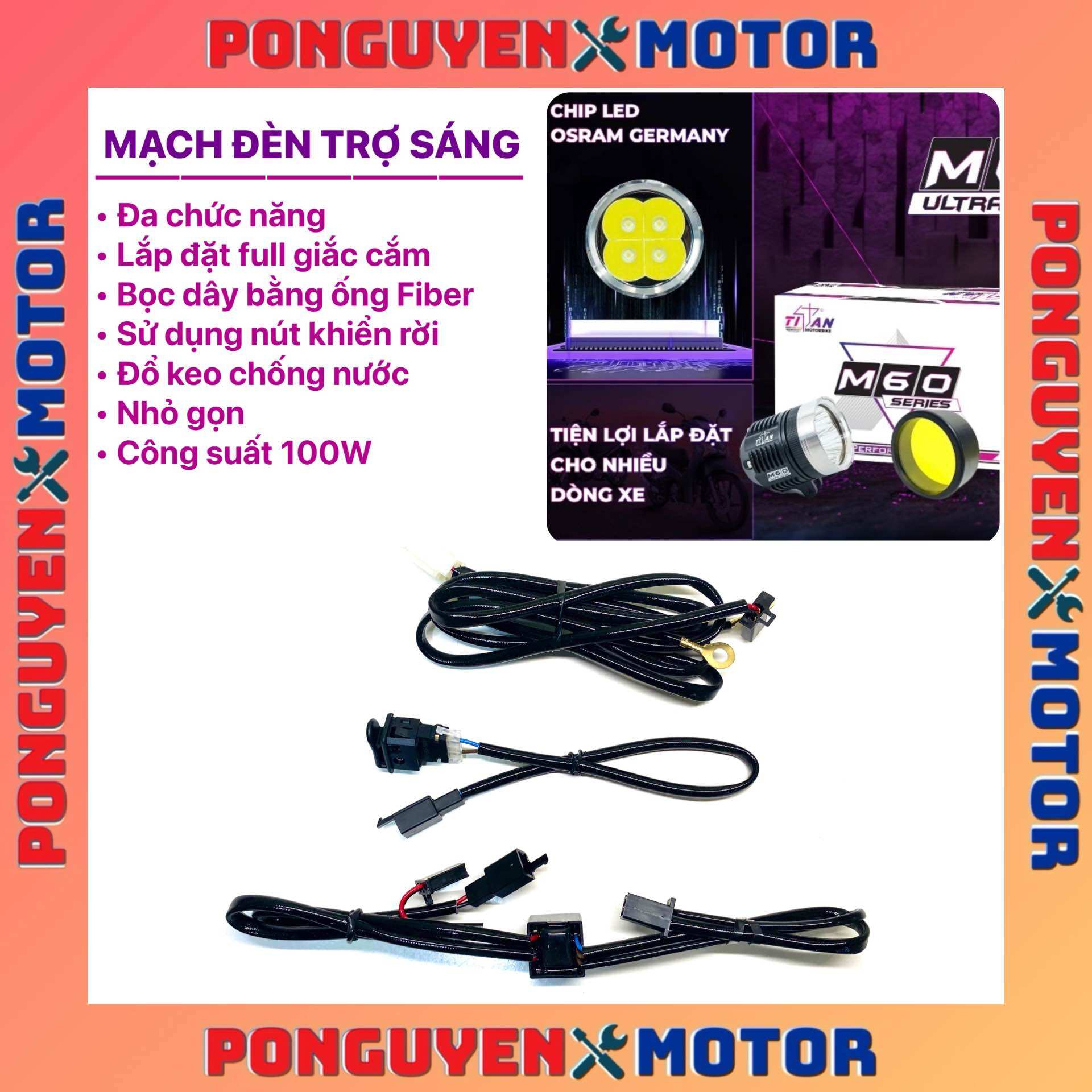 [HCM]MẠCH TẮT MỞ TRỢ SÁNG VÀ AUTO PASSIN TRÊN NÚT ĐỀ (PASSING KỂ CẢ ĐÈN ĐANG MỞ)
