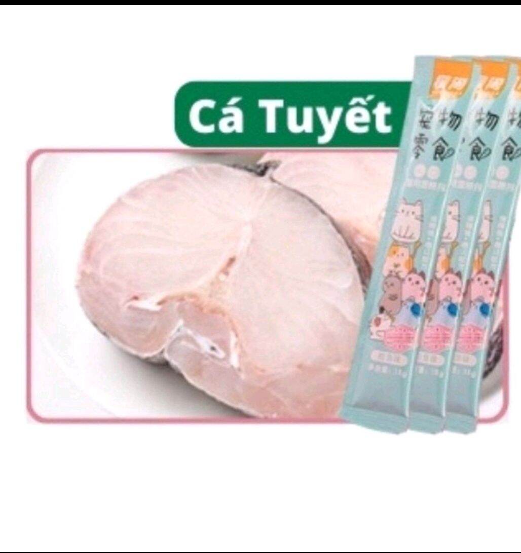 Combo 50 thanh súp thưởng shizuka,Catfood liebao,bệ hạ,ciao wang cho mèo