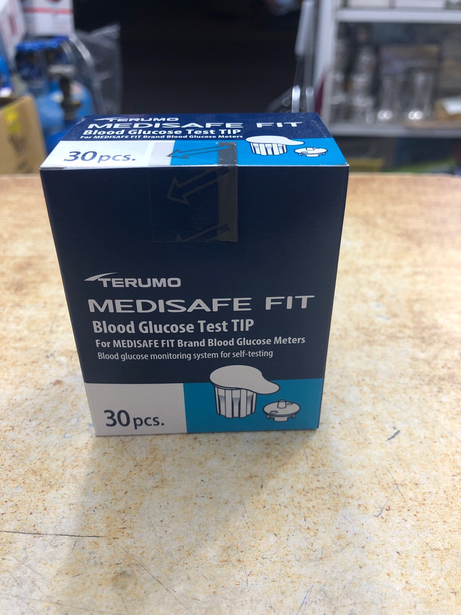Que test thử đường huyết terumo medisafe fit