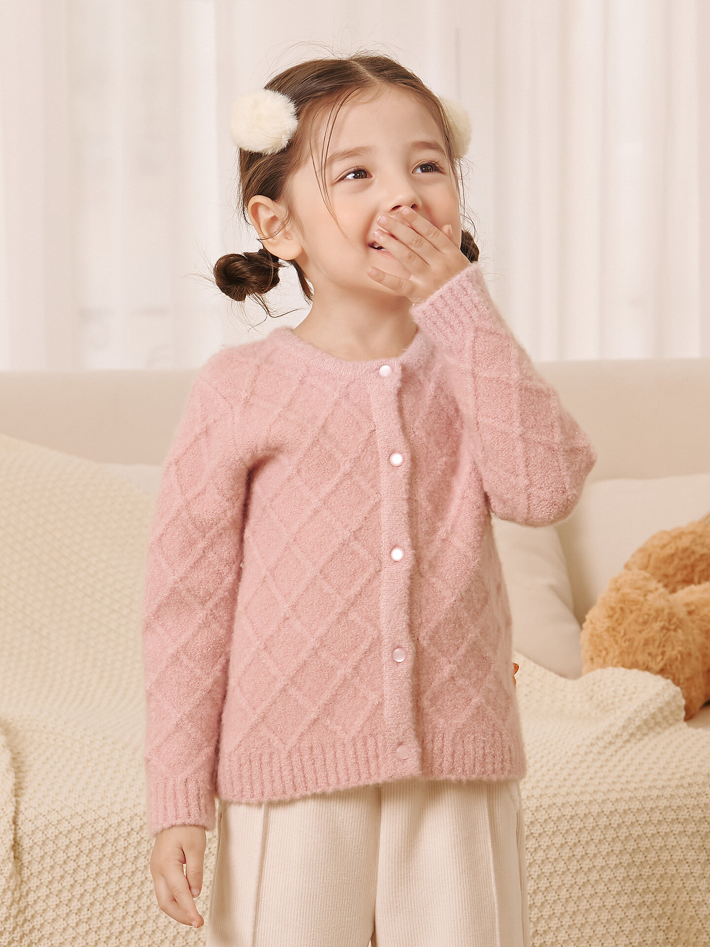 Girls Comfortable Cashmere Knitwear Winter 2025 Giá  4,875,000 Đồng*Miễn phí vận chuyển