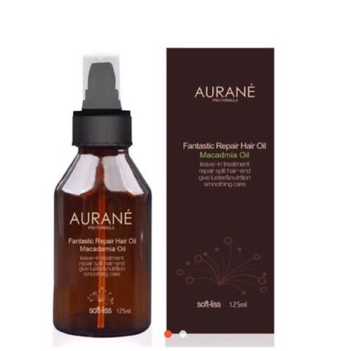 Tinh Dầu Dưỡng Tóc AURANE Softliss Chai Tròn 125ml