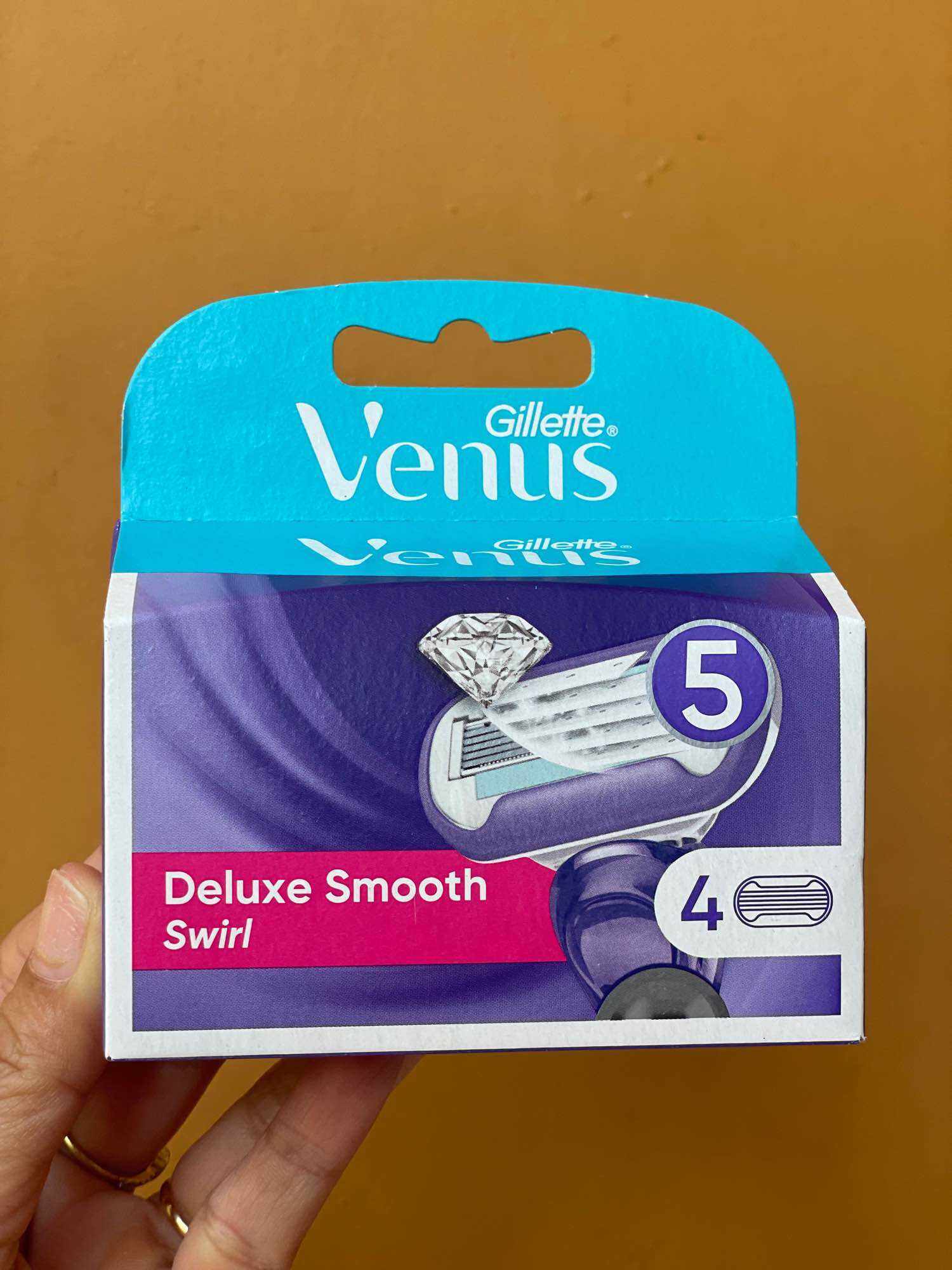 Set 8 Lưỡi dao cạo thay thế Gillette Venus Swirl Made in Germany.