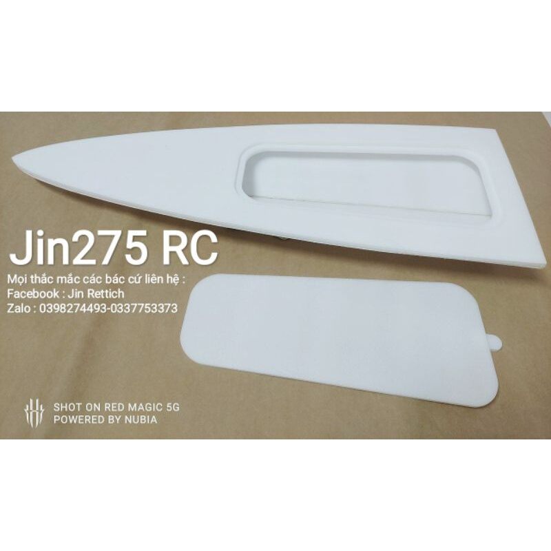 Bộ vỏ kit cano dài 70cm - 90cm 1mét ( có video ráp