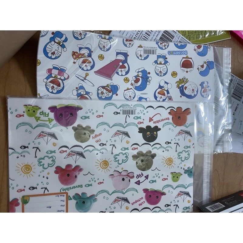 Giấy Bao Tập Hình Có Lồng Kiếng (1 Xấp 10 Tờ)