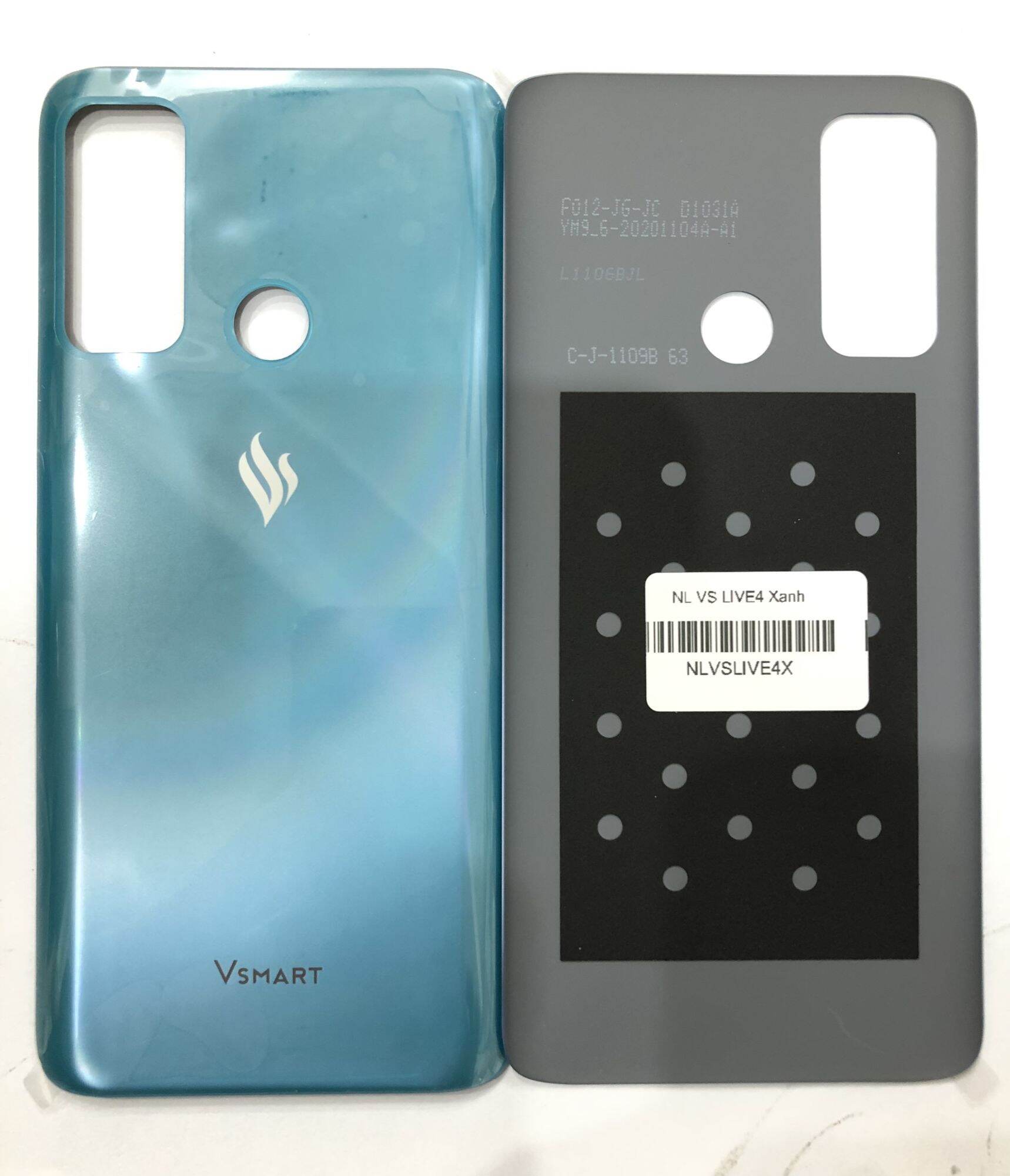 Vỏ Vsmart Live 4 (3 màu đen, trắng, xanh)