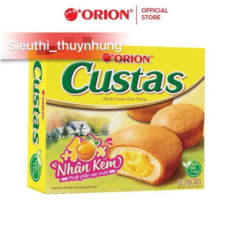 Bánh Trứng Custas Hộp 282g