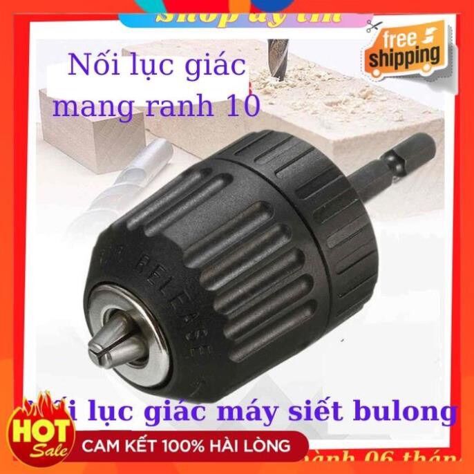 Đầu chuyển đổi máy khoan - Đầu kẹp mũi khoan - Vít lục giác sang khoan đầu nhựa