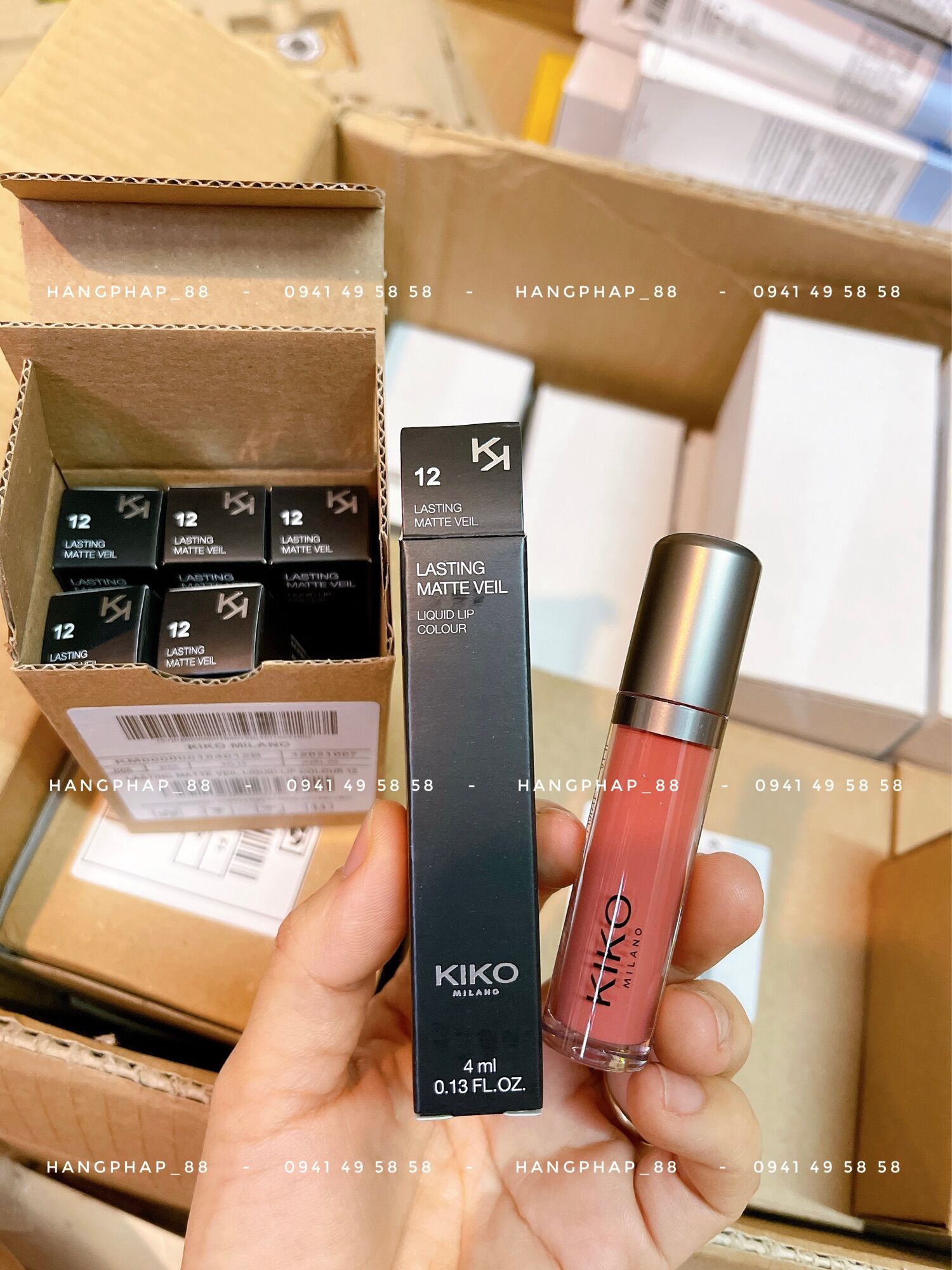 Son KiKo Lasting Matte Veil Liquid Lip Colour