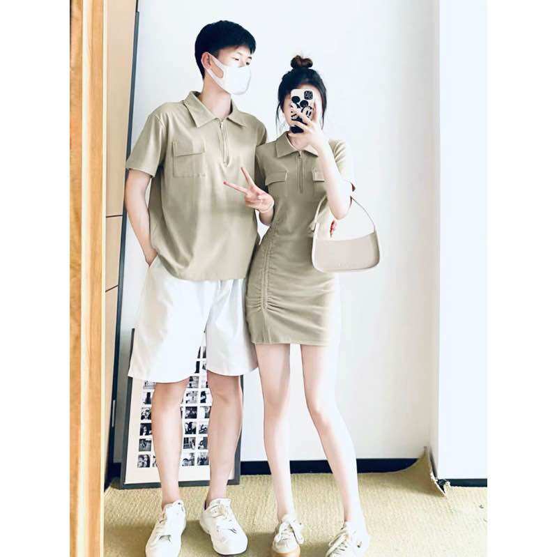 Set couple nâu cafe siêu hot. Hình thật 🥰🥰