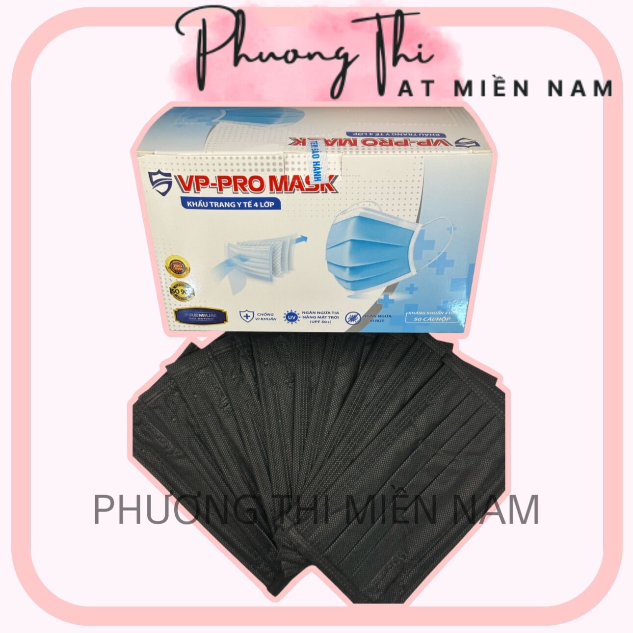 [ COMBO 5 HỘP x 50 CÁI ] KHẨU TRANG Y TẾ 4 LỚP KHÁNG KHUẨN EMERALD