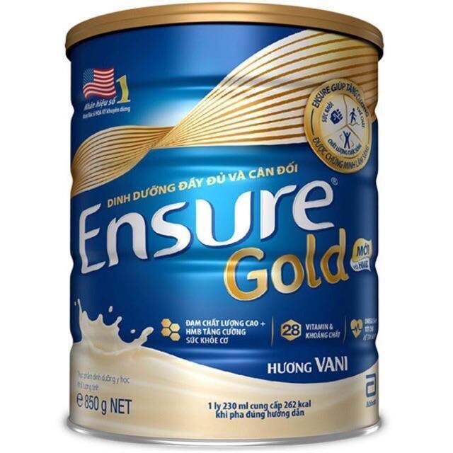Sữa bột Ensure Gold 850g